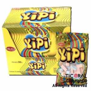 PASTILLAS YIPI 12 PAQUETES X 30gr